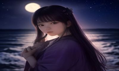 夜间使用手机浏览聚合导航页面，深色模式界面，手指悬停在资源分类标签上
