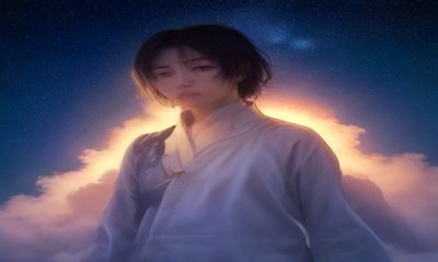 研究者在多屏幕环境下对比不同来源的网络资源，桌面整洁，灯光偏冷